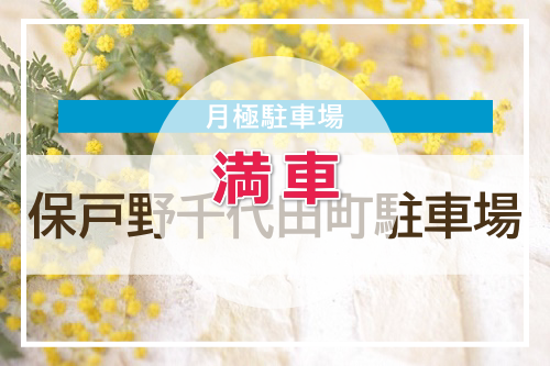 秋田市保戸野千代田町駐車場(満車)