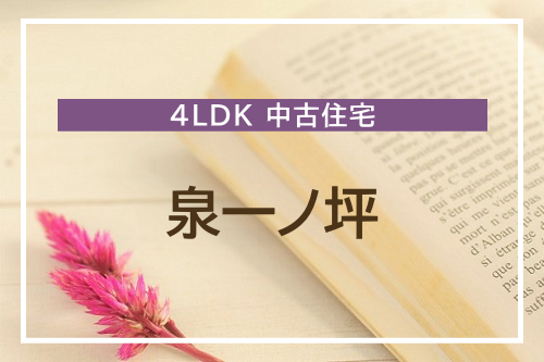 泉一ノ坪 4LDK 中古住宅